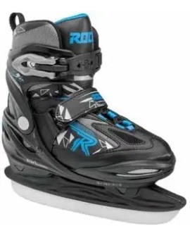 Roces Moody 3.0 Adjustable Kids Ice Skates (Black|30-35)