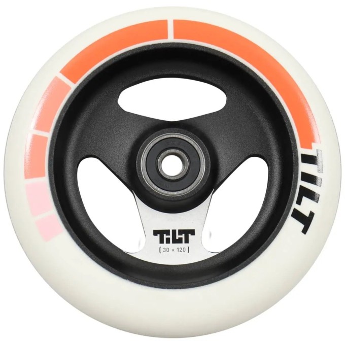 Tilt Stage I Wide Pro Scooter Wheels 2-Pack (120mm|Red Stripe)