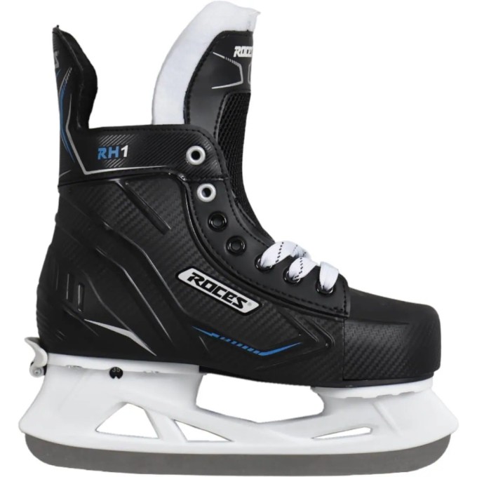 Roces RH1 Adjustable Ice Hockey Skates (Black|31-34)