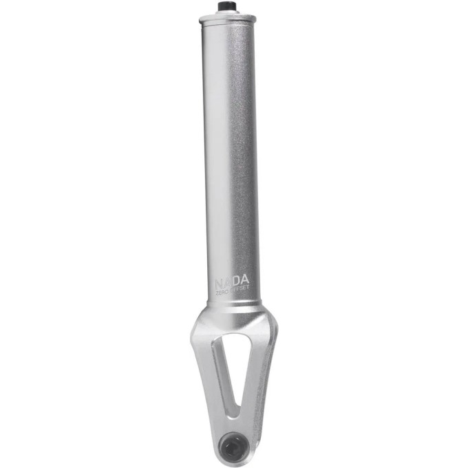 North Nada Zero Offset 24mm Pro Scooter Fork (24mm|Matte Silver V2)