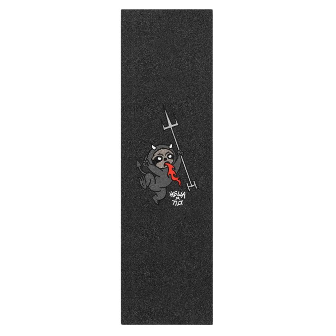 Tilt X Hella Oblation Pro Scooter Griptape (Grey)