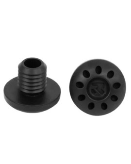 Root Fractal Bar Ends (Black|Aluminum)