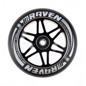 Stunt Scooter Wheel for Raven Master Black/ Master Color 110mm ALU (1pc) (with bearings)