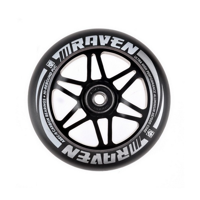 Stunt Scooter Wheel for Raven Master Black/ Master Color 110mm ALU (1pc) (with bearings)