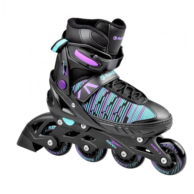 Inline Skates Raven Cande Black/Mint/Violet-Best price!