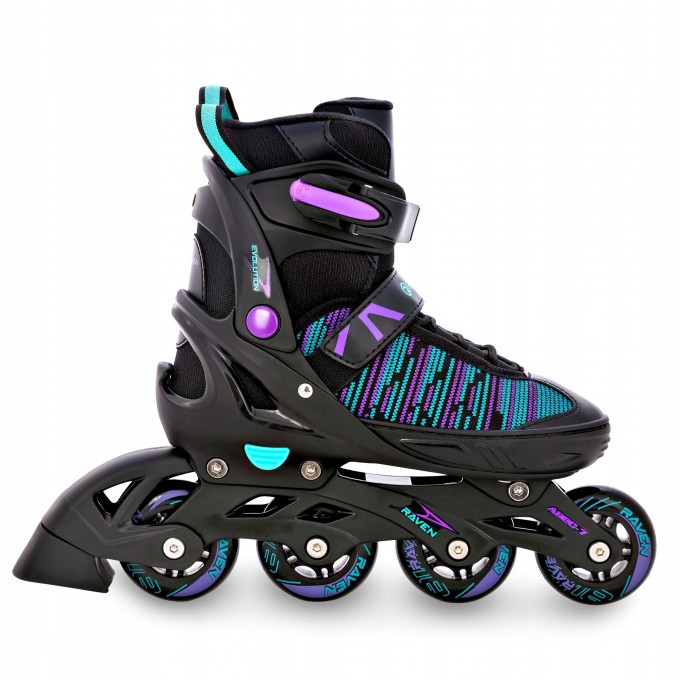 Inline Skates Raven Cande Black/Mint/Violet-Best price!