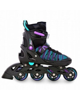 Inline Skates Raven Cande Black/Mint/Violet