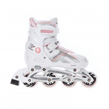 2-in-1 Inline Skates Raven Pulse White/Pink - different colors In Stock!