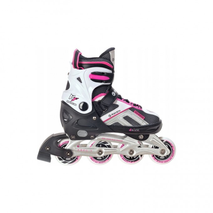 2-in-1 Inline Skates Raven Pulse Black/Pink - different colors In Stock!