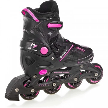 2-in-1 Inline Skates Raven Pulse Black/Fuchsia- different colors In Stock!