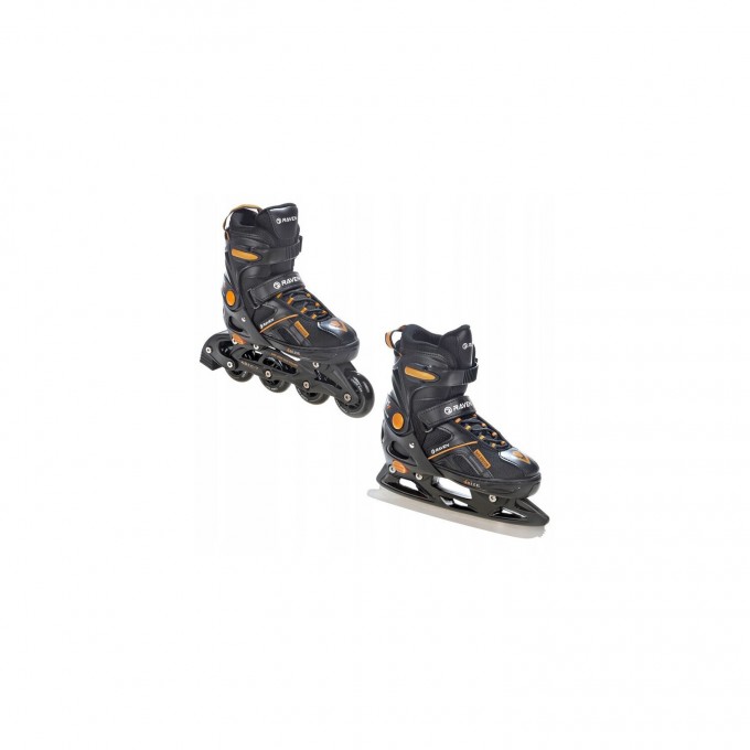 2-in-1 Inline Skates Raven Pulse Black/Orange- different colors In Stock!