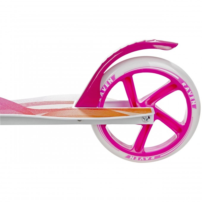 Scooter Raven Anabel 200mm handbrake Orange/Pink