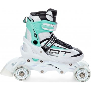 Raven Profession Inline Skates 3-in-1 White/Mint In stock! Now -30%