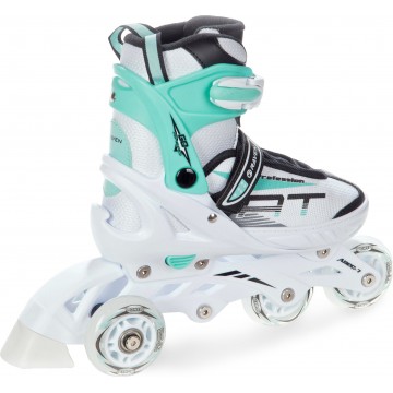 Raven Profession Inline Skates 3-in-1 White/Mint In stock! Now -30%