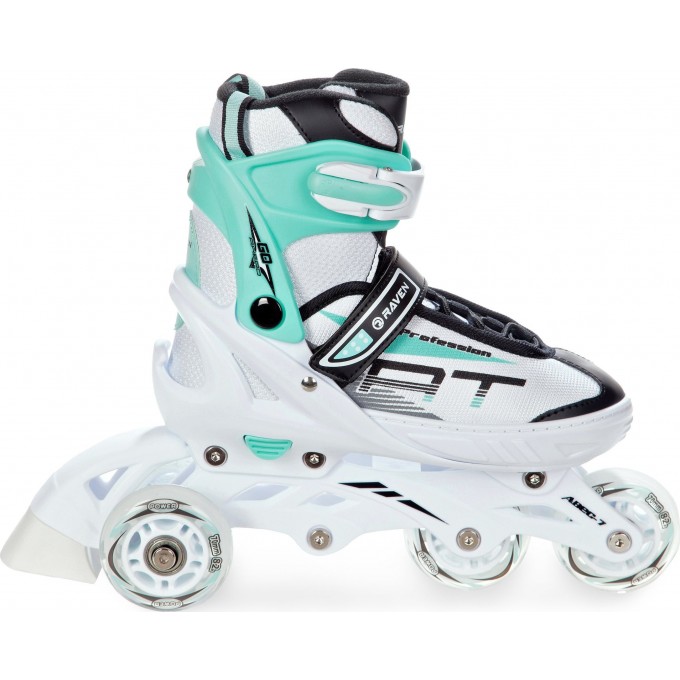 Raven Profession Inline Skates 3-in-1 White/Mint In stock! Now -30%