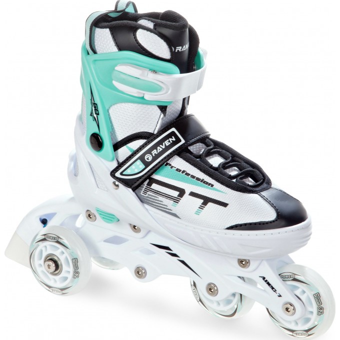 Raven Profession Inline Skates 3-in-1 White/Mint In stock! Now -30%