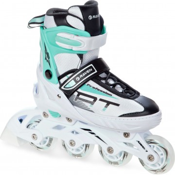 Raven Profession Inline Skates 3-in-1 White/Mint In stock! Now -30%