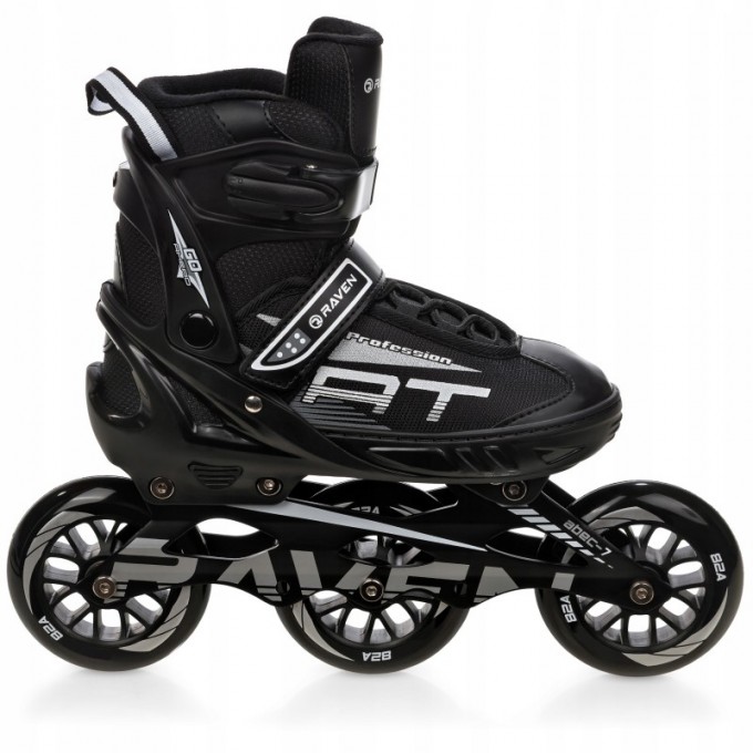 3-in1 inline skates Raven Profession Black