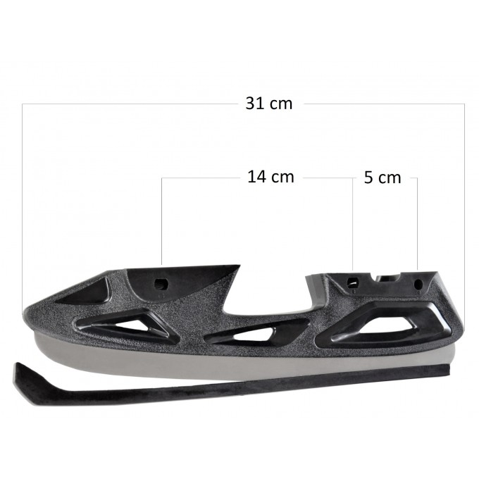 Hockey Blades for skates Raven Pulse Black