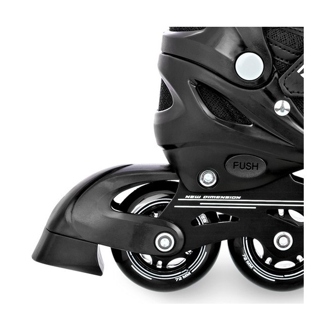 2-in-1 Inline Skates Raven Drill Black - All models in Stock!