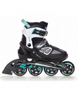 Inline Skates Raven Advance Black/Mint with adjustable size