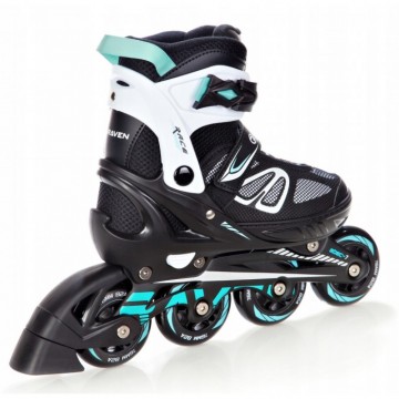 Inline Skates Raven Advance Black/Mint with adjustable size in stock!