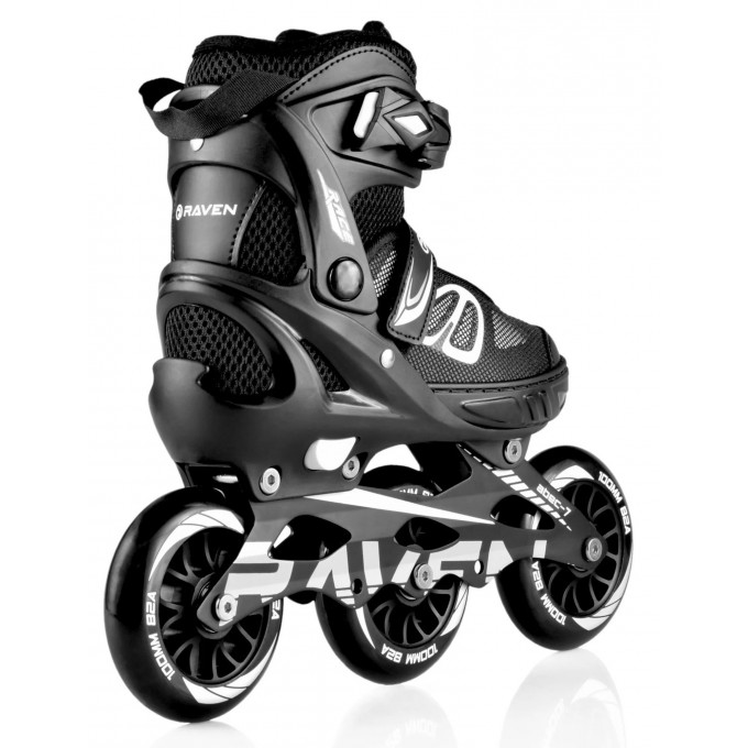 Inline Skates Raven Advance BIG WHEELS Black - Fast delivery!