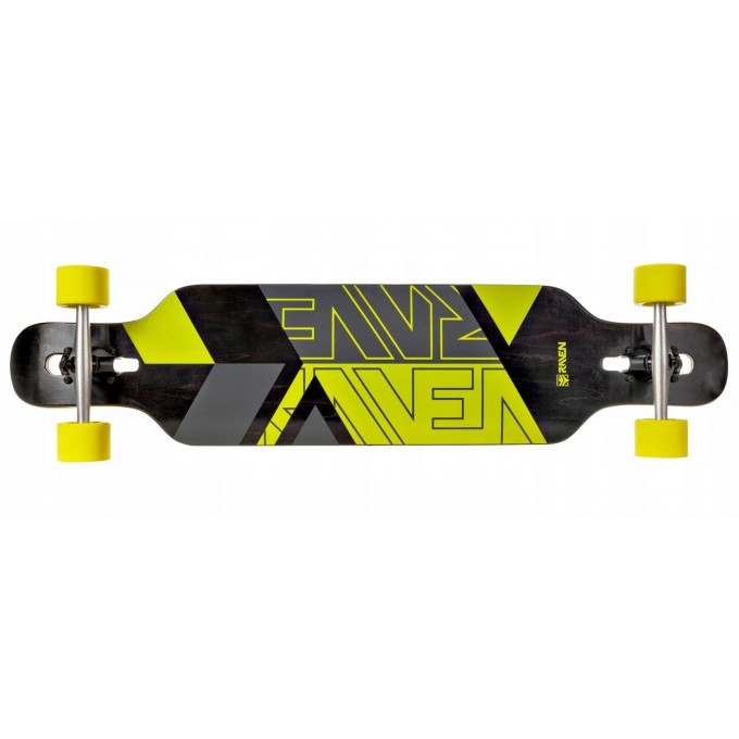 Longboard Raven Torex Lemon, ABEC9