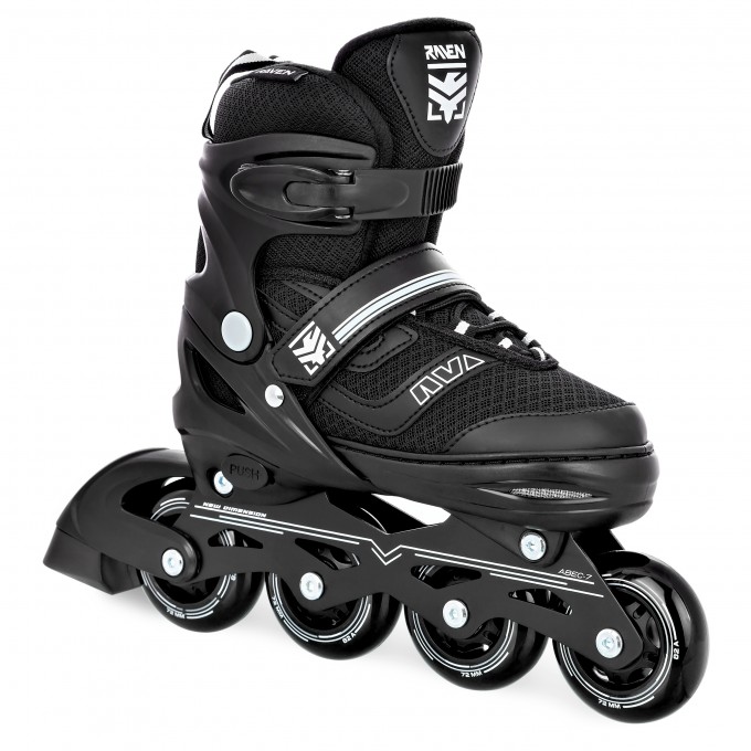 2-in-1 Inline skates Raven Drill Black-Sale! Last items in stock!