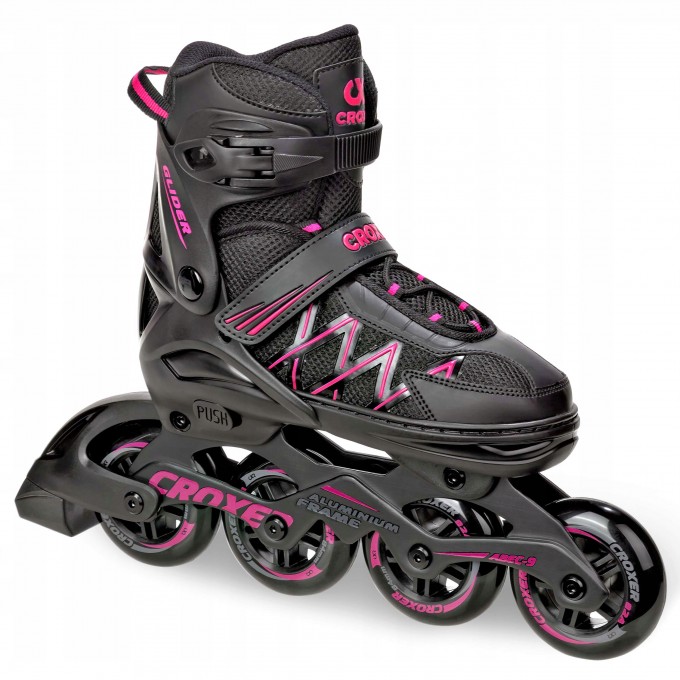 Inline Skates Croxer Glider Magenta with adjustable size - Great price!