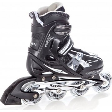 Inline Skates Raven Team Black with adjustable size - Best price!