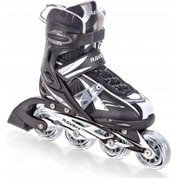 Inline Skates Raven Team Black with adjustable size - Best price!