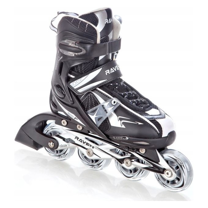 Inline Skates Raven Team Black with adjustable size - Best price!