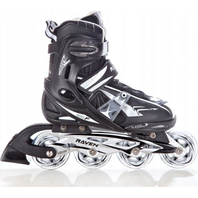 Inline Skates Raven Team Black with adjustable size - Best price!