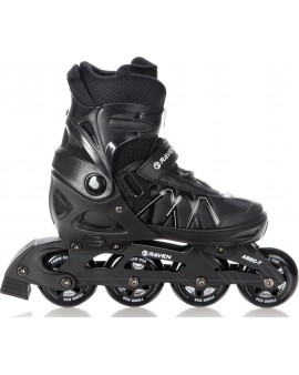 Inline Skates Raven Expert Black with adjustable size