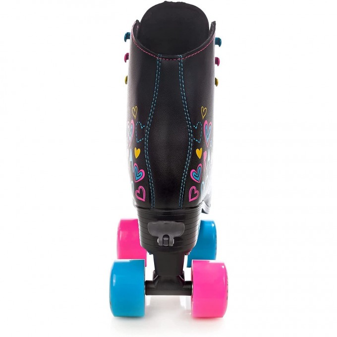 Quad Roller Skates Raven Trista Black-with adjustable size in stock!