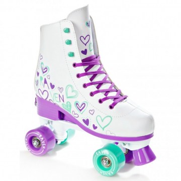 Quad Roller Skates Raven Trista Violet/Mint -with adjustable size in stock!