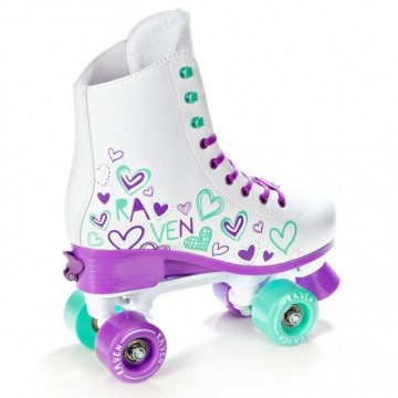 Quad Roller Skates Raven Trista Violet/Mint -with adjustable size in stock!