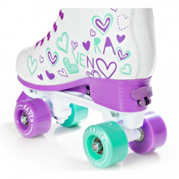 Quad Roller Skates Raven Trista Violet/Mint -with adjustable size in stock!