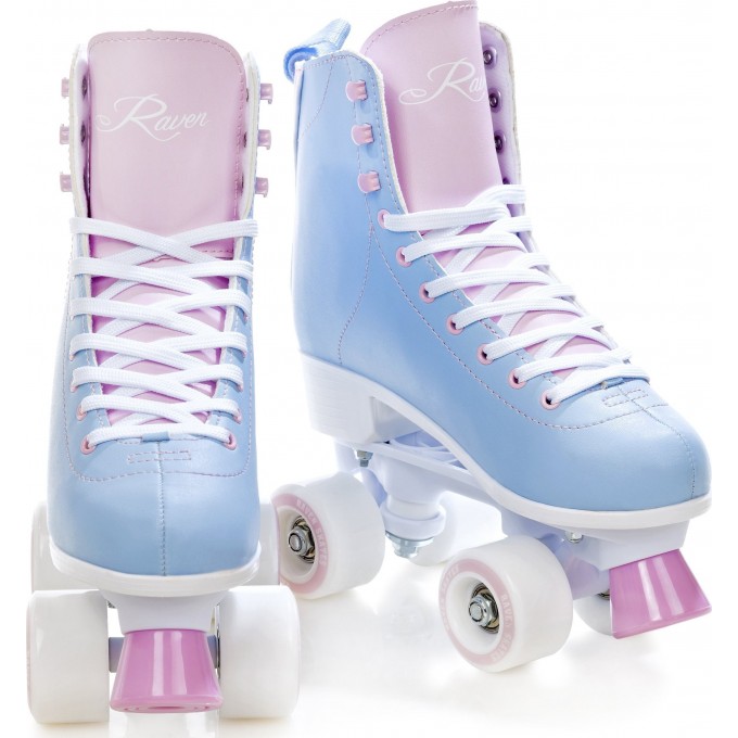 Quad Roller Skates Raven Elle Blue/Pink-Grate price!