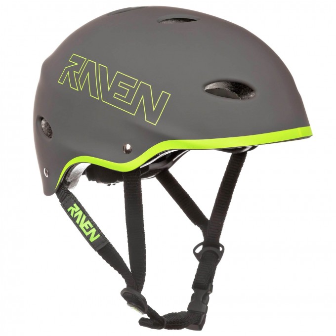 Helmet Raven F511 Grey/Lime-available in different sizes and colors!