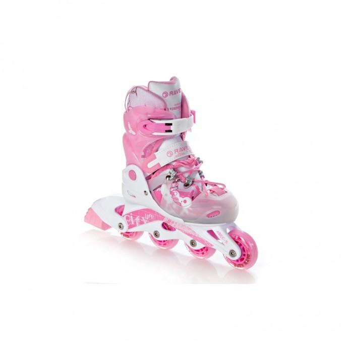 Inline Skates Raven Princess Pink with adjustable size - Best price!