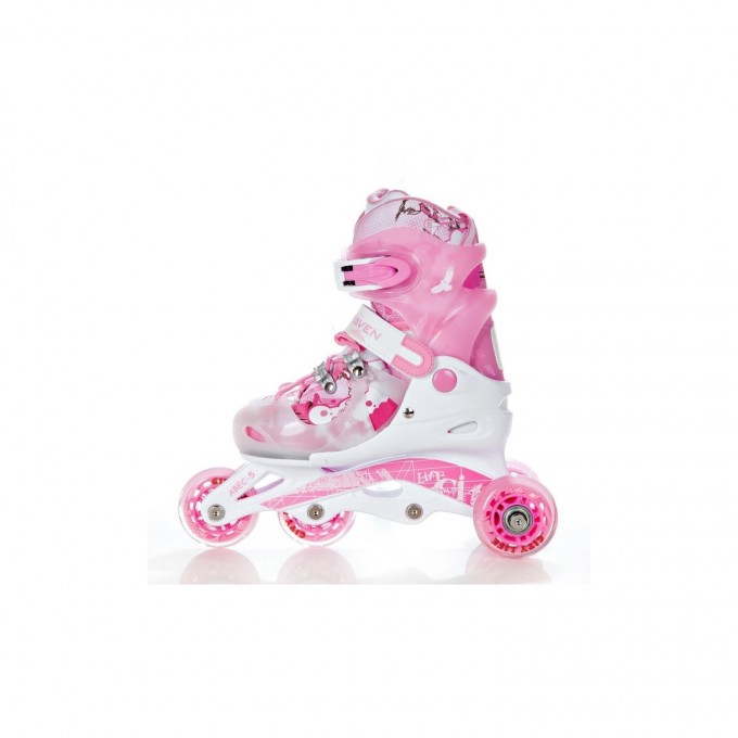 Inline Skates Raven Princess Pink with adjustable size - Best price!