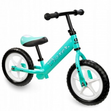 Ultralightweight Balance Bike Croxer Cadea Black/Mint