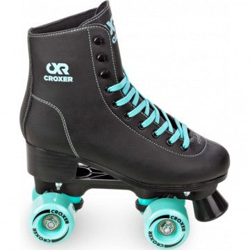 Quad Roller Skates Croxer Alessa Black/Mint-SALE up to 30%