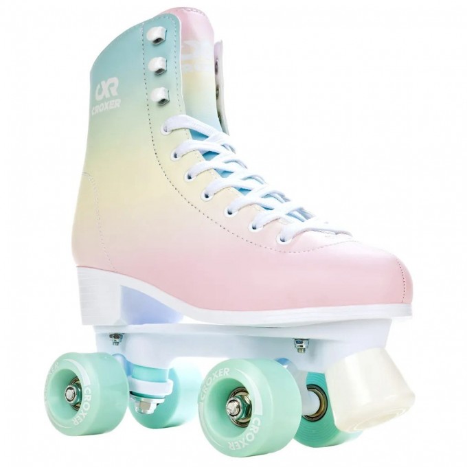 Quad Roller Skates Croxer Alessa Rainbow-SALE up to 30%