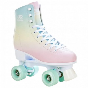 Quad Roller Skates Croxer Alessa Rainbow-SALE up to 30%