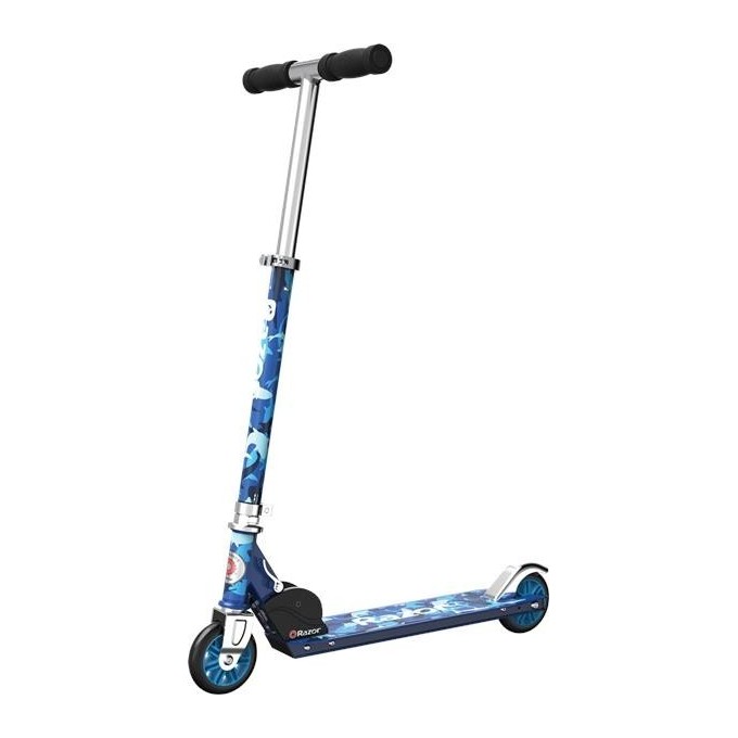 Razor A Shark Camo Scooter, Blue