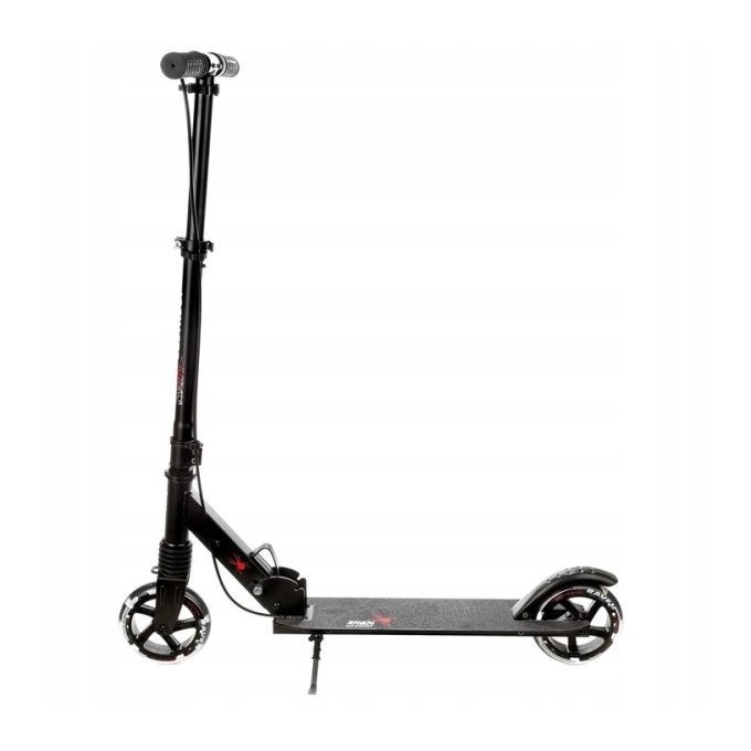 Foldable Scooter Raven Destruct 145mm with handbrake, LED wheels-in Stock!