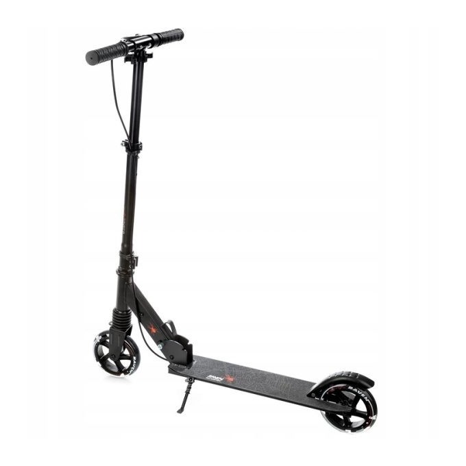 Foldable Scooter Raven Destruct 145mm with handbrake, LED wheels-in Stock!